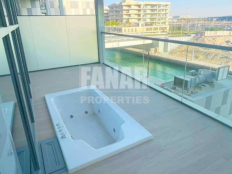 Canal View | Rent Refund Available | Fully Furnished | Duplex | Jacuzzi on Balcony