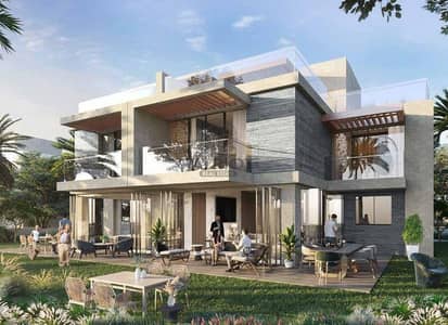 4 Bedroom Villa for Sale in DAMAC Hills, Dubai - NO COMMISSION || 4 % DLD || GOLF FACING | 4 BR LUXURY  | SINGLE ROW