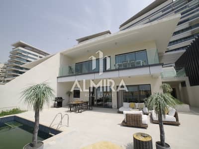 3 Bedroom Villa for Sale in Yas Island, Abu Dhabi - Beach Villas | FULL SEA VIEW |  Golf View I Move in