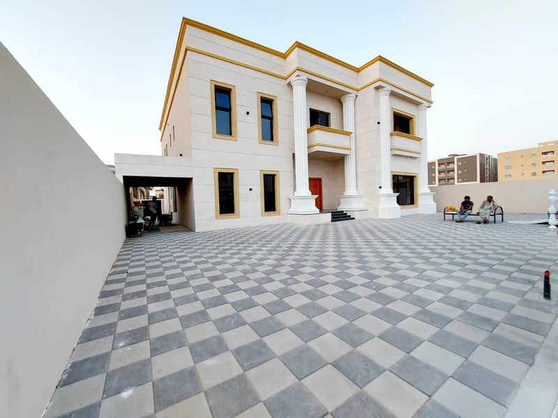 For sale villa in Ajman on a neighborly residential and commercial street without down payment