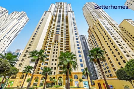 2 Bedroom Apartment for Rent in Jumeirah Beach Residence (JBR), Dubai - Semi-Furnished | Managed | Marina View
