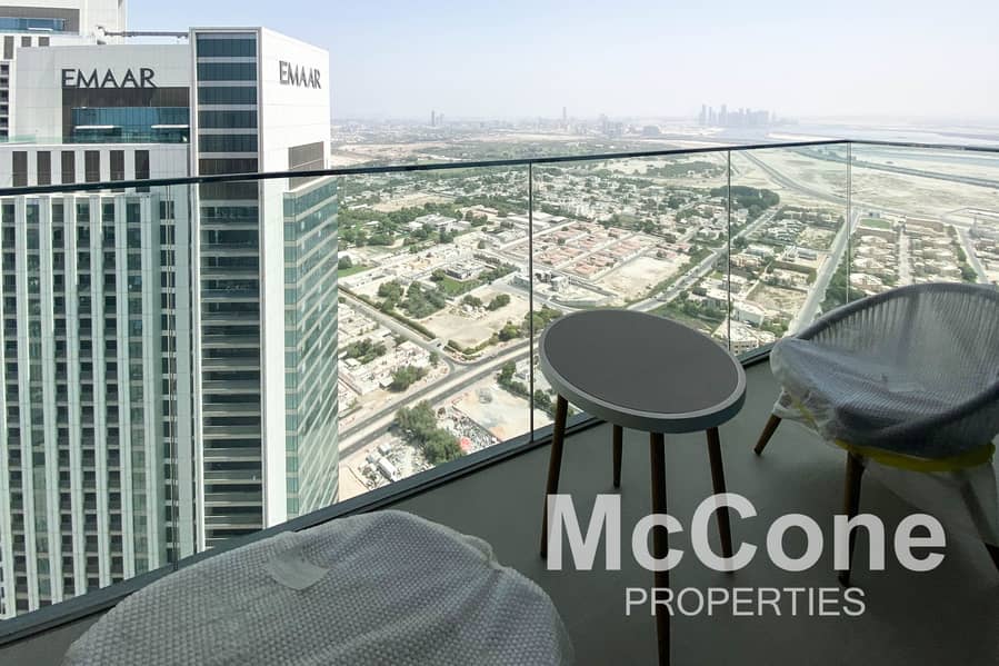 Ultra High Floor | Zabeel and Sea View | Furnished