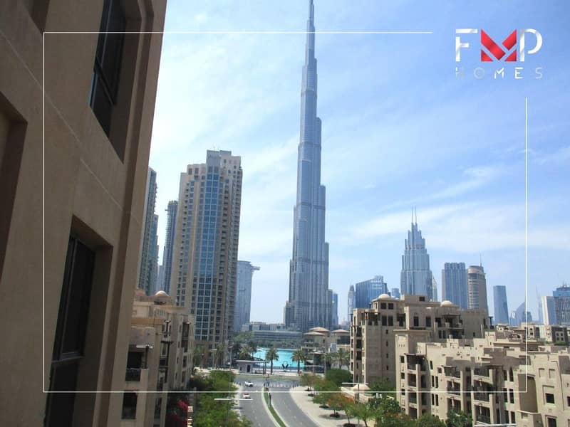 Elegant 2 bedrooms| Prime location |Burj Views