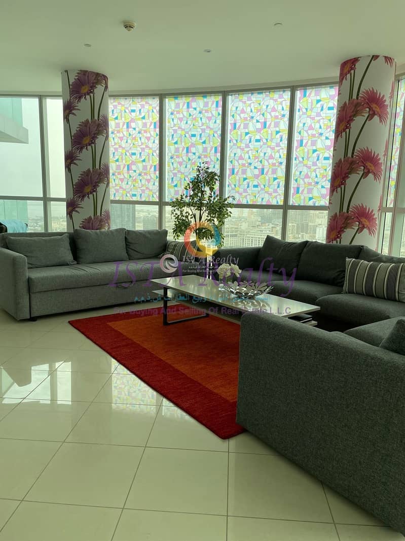 位于迪拜节日城，马尔萨广场 5 卧室的顶楼公寓 7500000 AED - 6121588