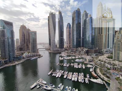 3 Bedroom Apartment for Rent in Dubai Marina, Dubai - Ready to move| 3 BEDROOMS  maids room with high floor view DUBAI MARINA