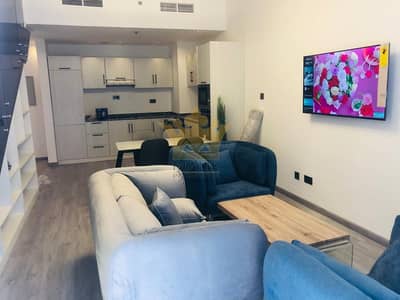 3 Bedroom Flat for Rent in Barsha Heights (Tecom), Dubai - Brand New Duplex Furnished Near Metro AC Free