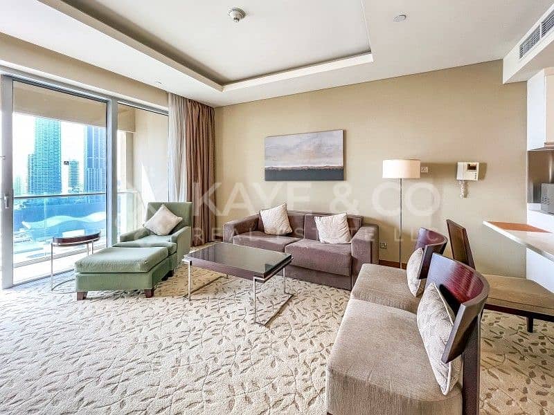 位于迪拜市中心，迪拜谦恭购物中心 1 卧室的公寓 173900 AED - 6355371