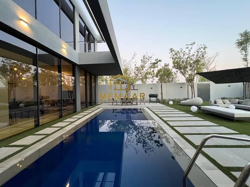 Freehold villas for sale in Sharjah | 4 bedrooms | private pool | down payment 5% | 5000 monthly installments up to 25 y