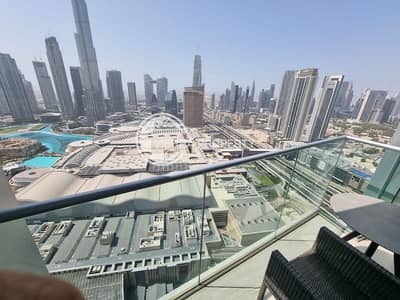 3 Bedroom Hotel Apartment for Rent in Downtown Dubai, Dubai - Full Burj  View I Chiller Free  I Fully Furnished