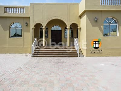 4 Bedroom Villa for Sale in Al Ghafia, Sharjah - Villa for Sale AlGhafia Sharjah With airconditioners special location corner Near the park QarStreet