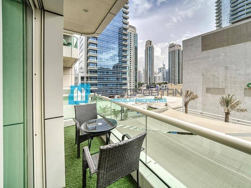 位于迪拜码头，皇家海洋塔楼 1 卧室的公寓 1300000 AED - 6357253