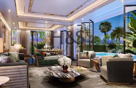 6 Bedroom Villa for Sale in Damac Lagoons, Dubai - Exclusive Deal (LV55E) | Private Pool/Cinema