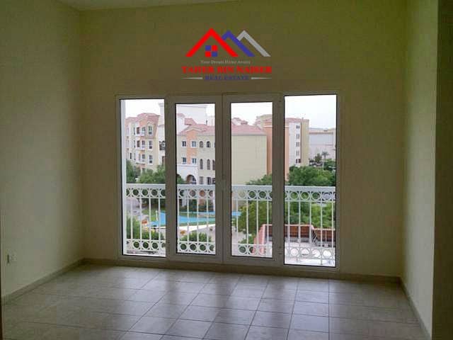 INVESTOR DEAL! Unfurnished 1 Bedroom with Balcony Mediterranean Cluster