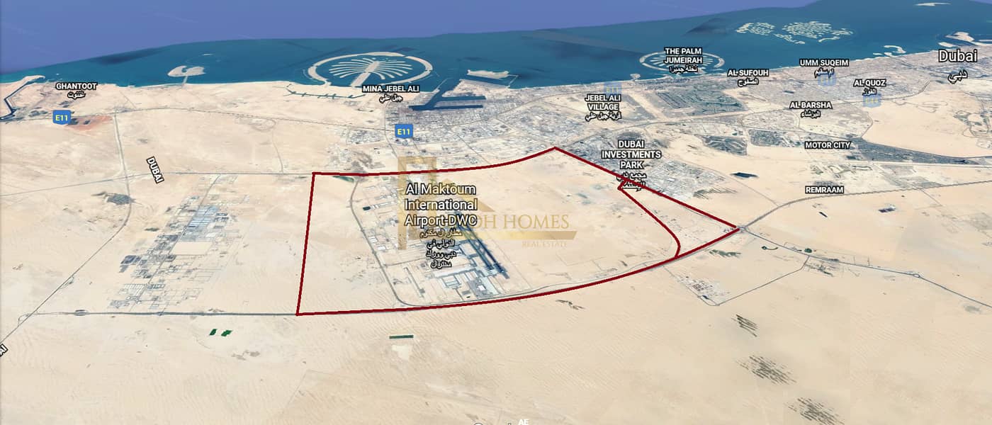 G+4 Residential Plot in Dubai World Central (DWC) at competitive price
