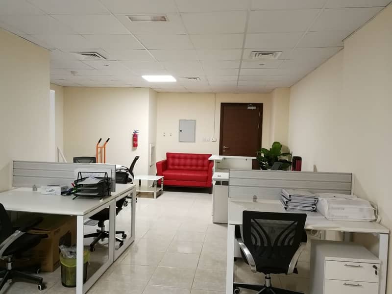 Very nice Fitted office for rent in Dubai Silicon Oasis.