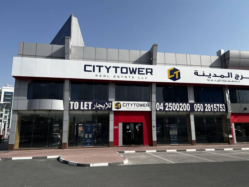 Large Fitted Show Room Near Dnata Al Itihad Road