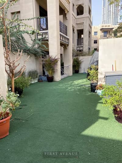 1 Bedroom Apartment for Rent in Old Town, Dubai - Spacious 1 Bedroom Apt with large private garden