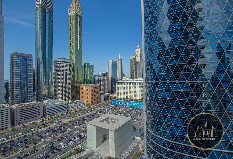 شقة في برج بارك تاور B،بارك تاورز،مركز دبي المالي العالمي 1 غرفة 1100000 درهم - 6325768
