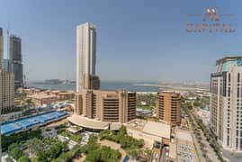 Fantastic Dubai Ain Beach Views | Spacious 2 BR
