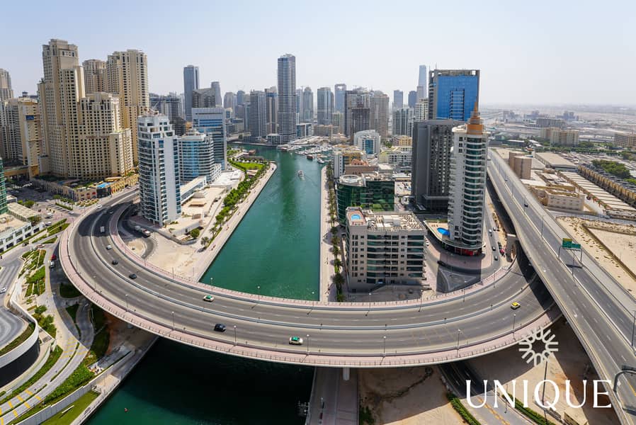 High Floor | Dubai Eye & Sea View | Vacant