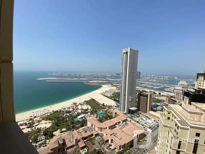 1 Bedroom Apartment for Sale in Jumeirah Beach Residence (JBR), Dubai - Sea View | High Floor | Vacant | Big Layout