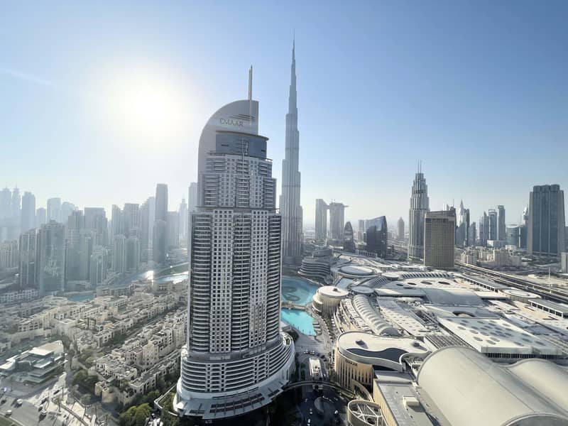 Spacious Layout | High Floor | Stunning Burj Views