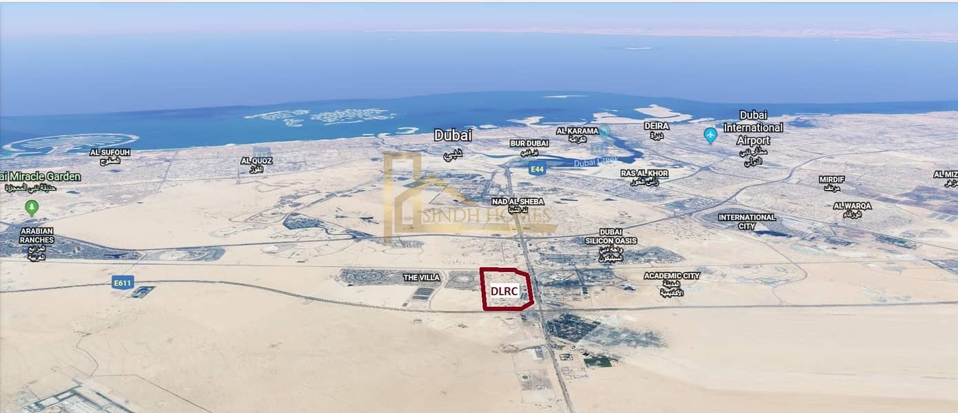 G+17 Mix Use Plot in Dubai Land Residence with Total GFA of 245