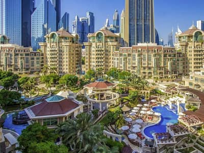 شقة فندقية 2 غرفة نوم للايجار في مركز دبي المالي العالمي، دبي - شقة فندقية في فندق روضة المروج مجمع المروج مركز دبي المالي العالمي 2 غرف 173000 درهم - 6275539