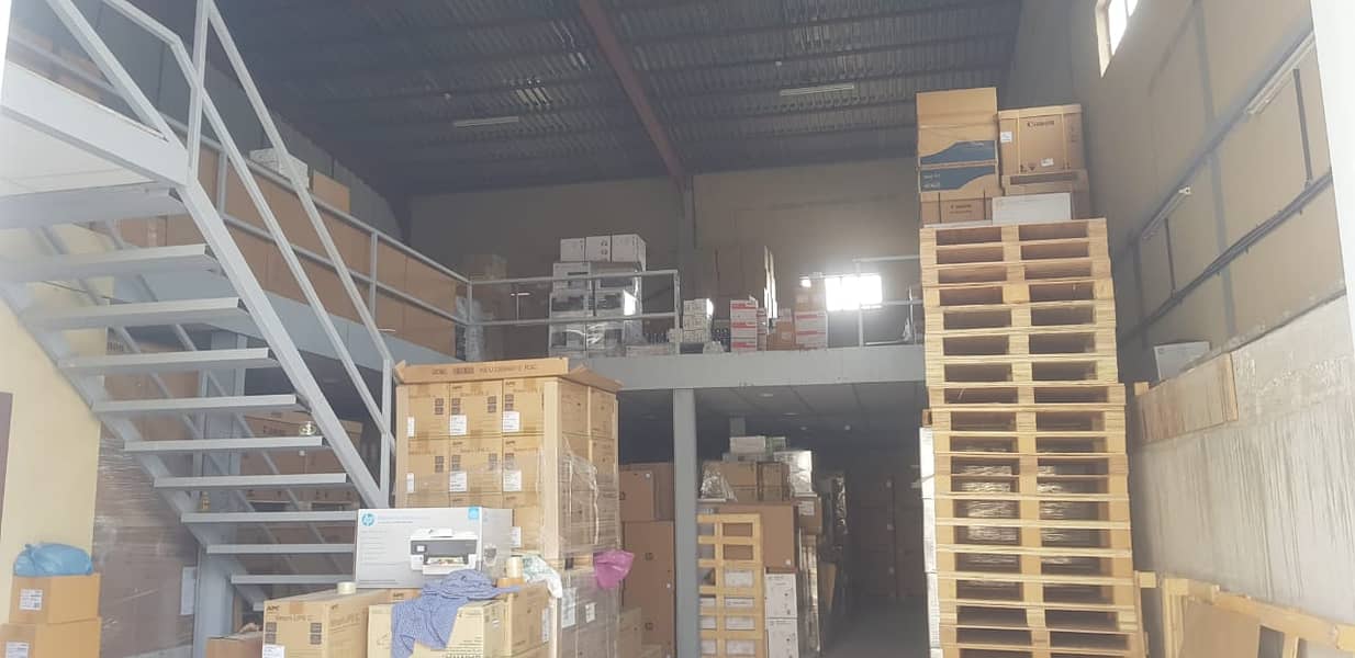 4500 Sqft Commercial Warehouse With Ejari
