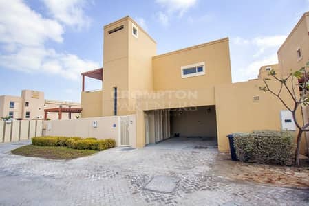 3 Bedroom Villa for Sale in Al Raha Gardens, Abu Dhabi - Villa Type A | Single Row | Corner | Park View