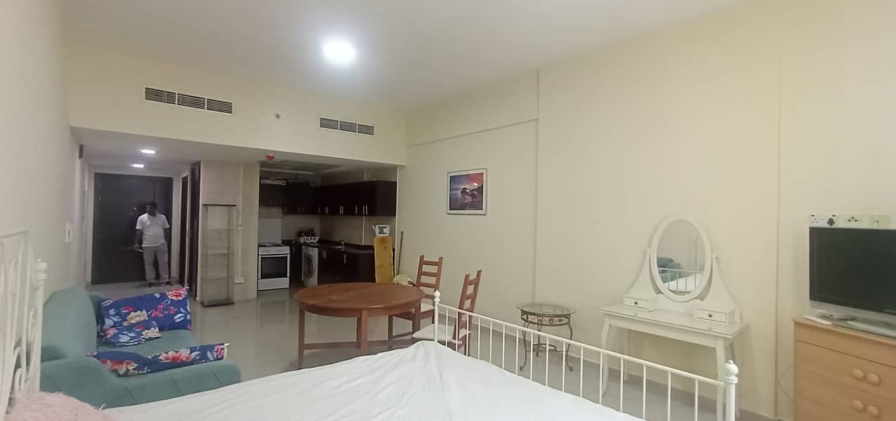 Fully Furnished Studio available | Chiller with Dewa