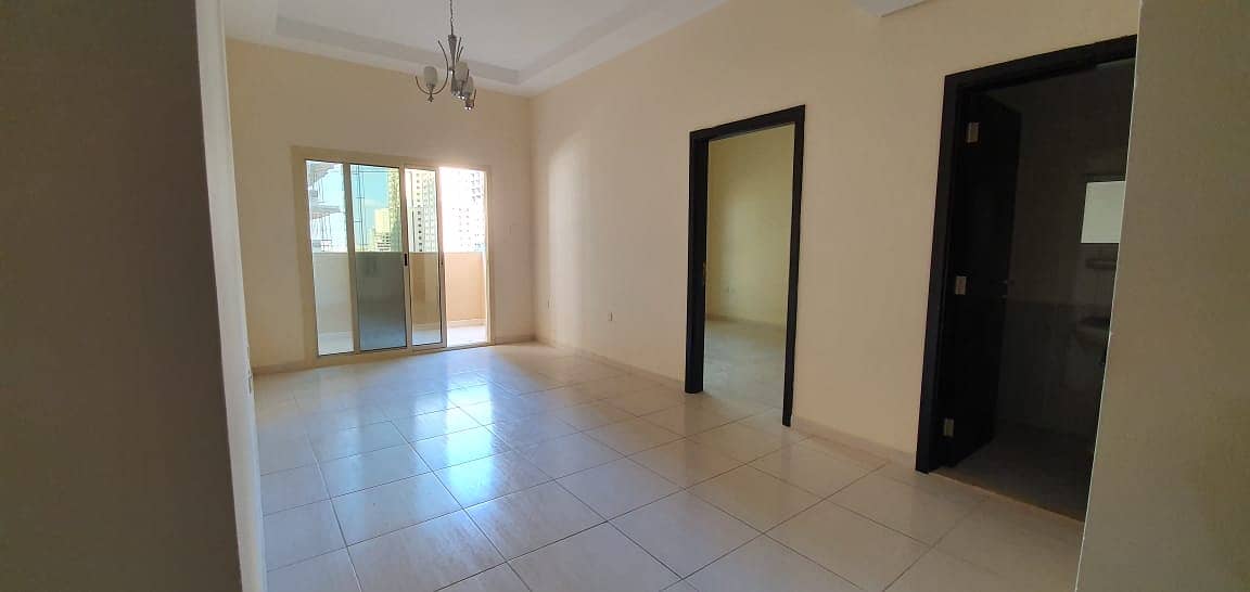 Best Offer! 1Bedroom Hall (rented 17K) with parking, middle flr. in Lilies Tower Ajman
