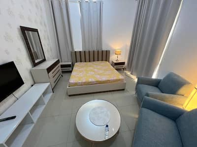 Studio for Rent in Khalifa City, Abu Dhabi - Lavish Fully Furnished  Studio !! Royal Community 2700Monthly SEP Kitchen !! Proper Washroom IN KCA