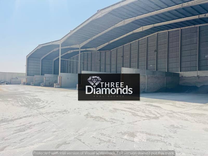 190000 SQFT HUGE PLOT FOR RENT IN ALQUOZ 1 AED: 15/SQFT