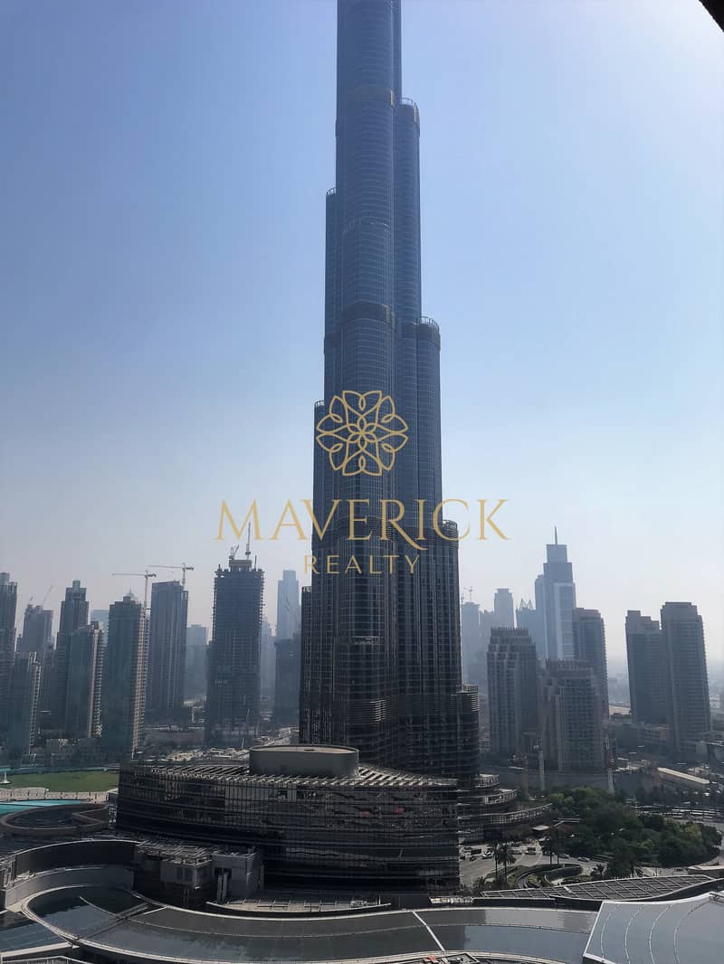 Furnished | 2 Bed | Burj & Fountain view