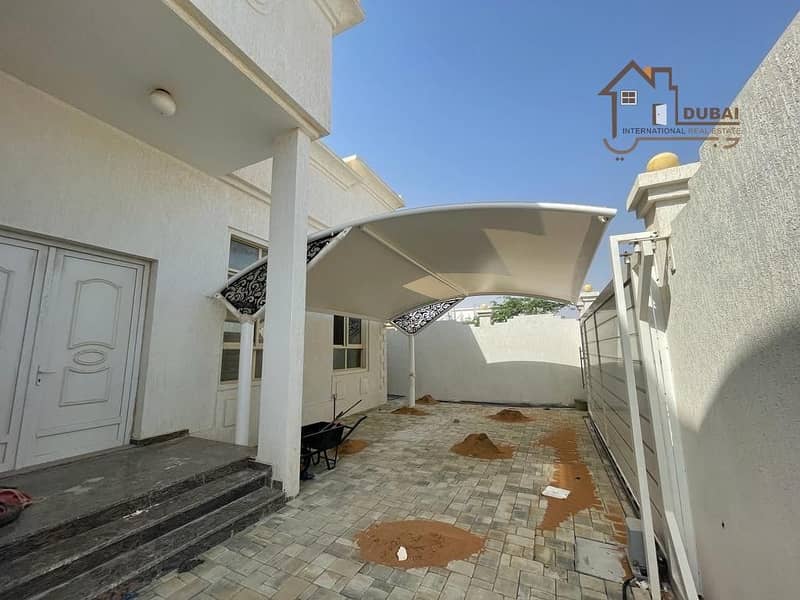An elegant newly built villa is available in Al Dhait South for rent