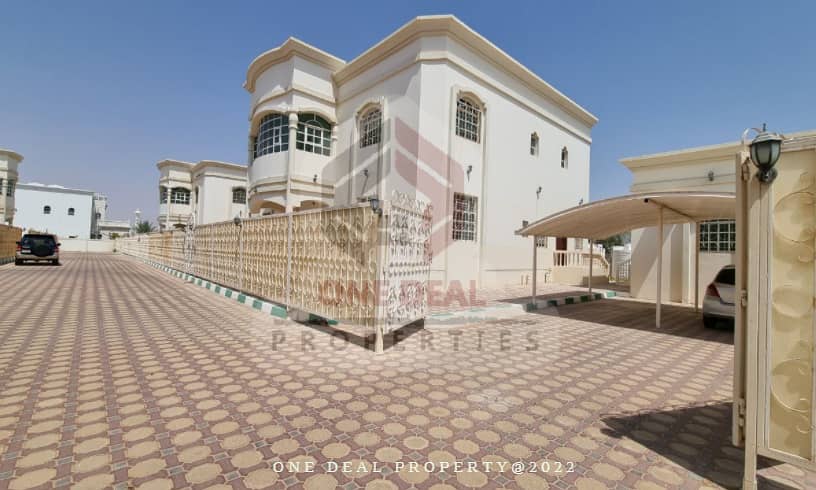 Separate Entrance 5BR Compound Villa in Masoudi Al Ain| Driver room