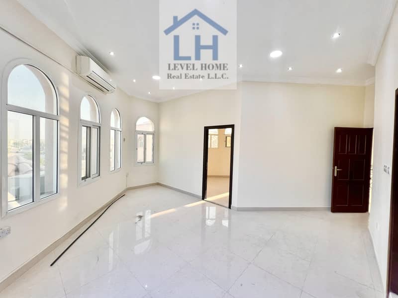 $ Amazing one Bhk with private roof in khalifa city A