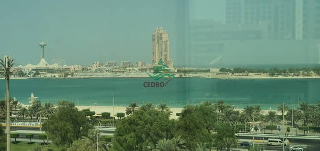Office for Rent in Corniche Road, Abu Dhabi - Luxury Office fully furnished in khalidiya with Al corniche