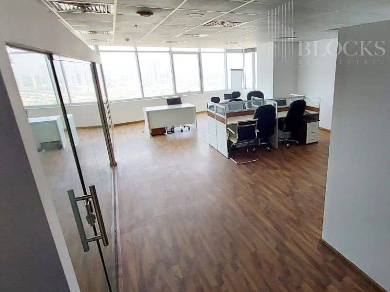 Vacant | Furnished  Office space | High Floor