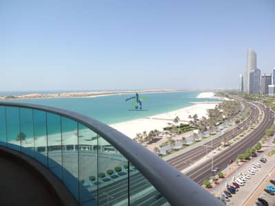 4 Bedroom Apartment for Rent in Corniche Road, Abu Dhabi - luxurious 4br duplex  sea view no commission