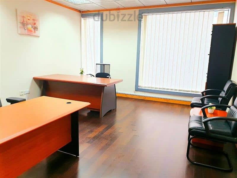 Big Office Furnished with all facilities