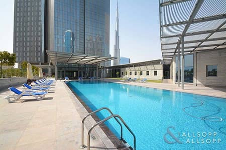فلیٹ 1 غرفة نوم للايجار في مركز دبي المالي العالمي، دبي - شقة في برج سنترال بارك السكني أبراج سنترال بارك مركز دبي المالي العالمي 1 غرف 105000 درهم - 6369007