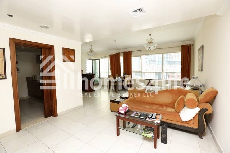 Vacant and Spacious 2BR with Marina View