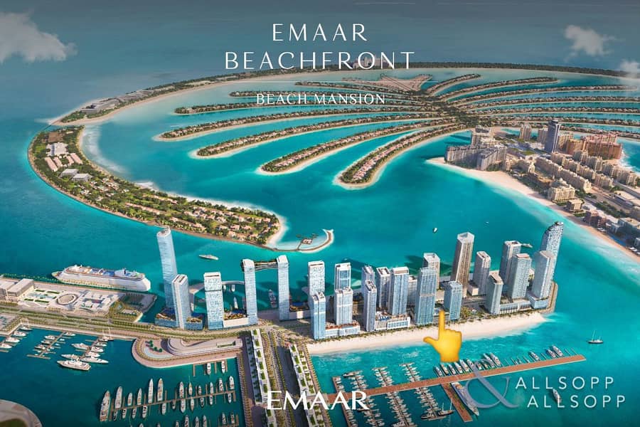 位于迪拜港，艾玛尔海滨社区，海滨大厦综合区 3 卧室的公寓 6600000 AED - 6369715