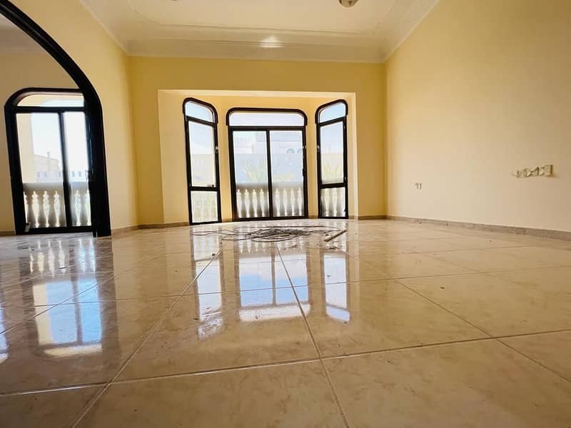 Huge Size 4 Bedroom Hall  With Maids Room Driver Room Backyard  Villa At AL Muroor Near Indian School For 150K