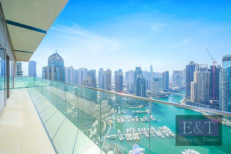 位于迪拜码头，滨海之门，滨海之门1号 3 卧室的公寓 4600000 AED - 6340481