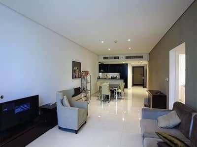 2 Bedroom Flat for Rent in Business Bay, Dubai - Fully Furnished | High Floor | Excellent View | Wardrobes