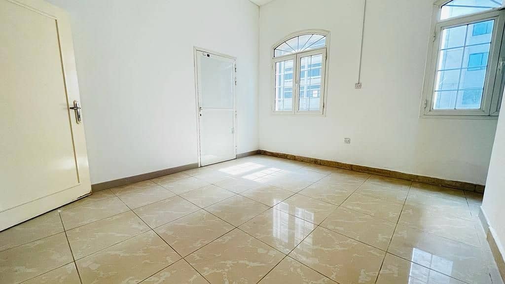 | NICE QUALITY 1 BEDROOM FLAT INCLUDING UTILITY CHARGES & FREE PARKING FACILITY @3,250/MON CLOSEBY AL WAHDA MALL. |