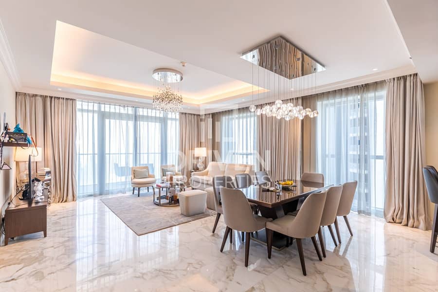 Furnished Apt | High Floor W/ Burj Views